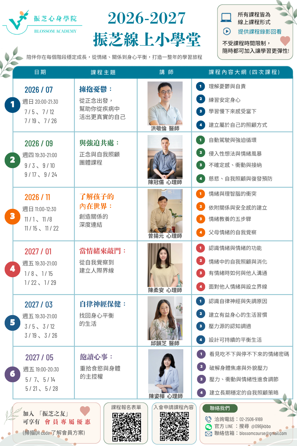 振芝線上小學堂課程